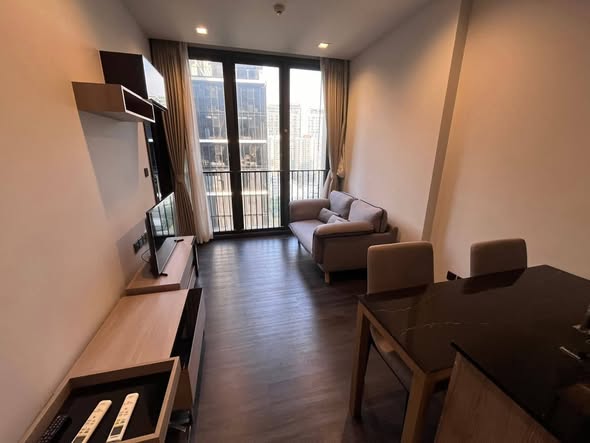 living room of THE LINE Asoke-Ratchada