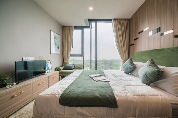 bedroom of THE LINE Jatujak-Mochit