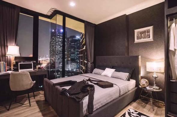 bedroom of THE LINE Jatujak-Mochit