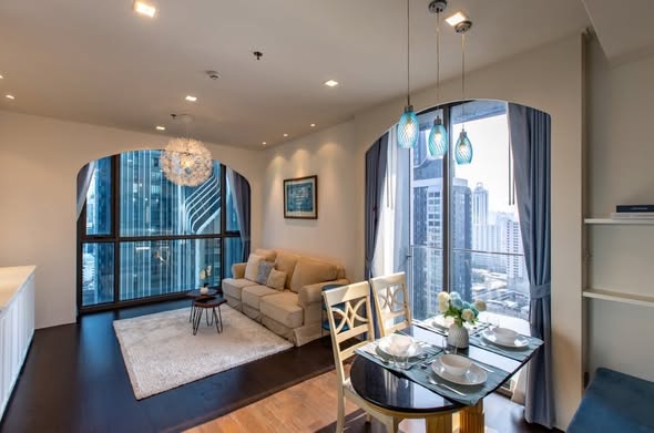 living room of THE LINE Ratchathewi