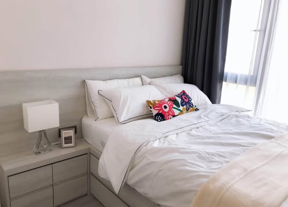 bedroom of THE LINE Sukhumvit 101