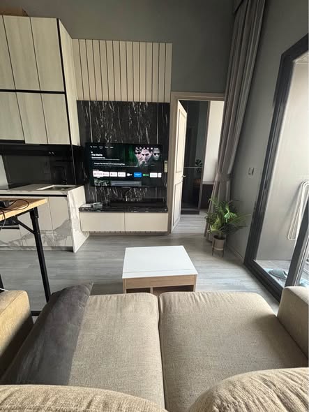 living room of THE LINE Sukhumvit 101