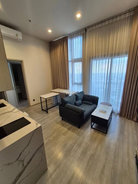 living room of THE LINE Sukhumvit 101