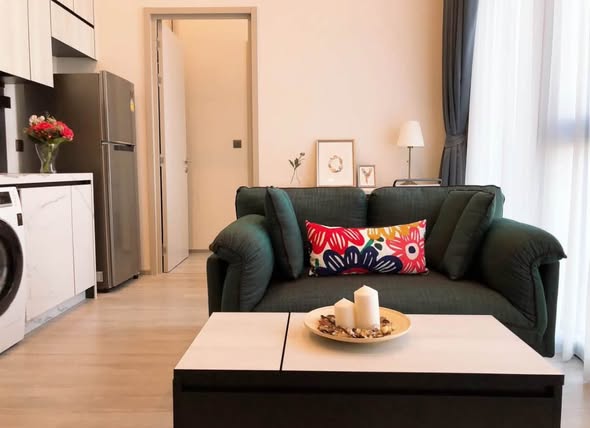 living room of THE LINE Sukhumvit 101