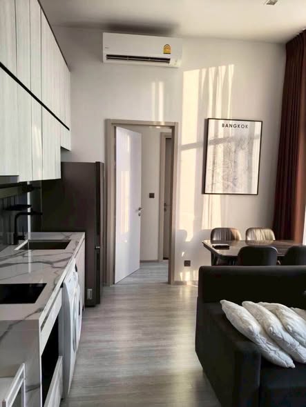 living room and room interior of THE LINE Sukhumvit 101