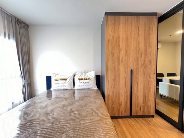 bedroom and room interior of The Line Vibe เดอะ ไลน์ ไวบ์