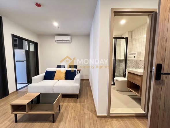 bedroom and room interior of The Line Vibe เดอะ ไลน์ ไวบ์