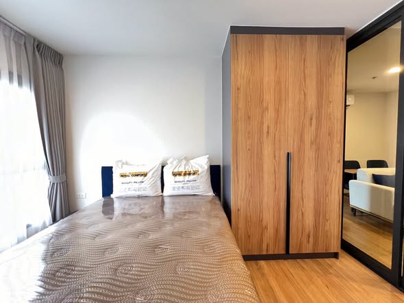 bedroom and room interior of The Line Vibe เดอะ ไลน์ ไวบ์
