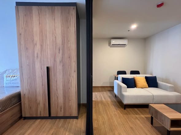 bedroom and room interior of The Line Vibe เดอะ ไลน์ ไวบ์