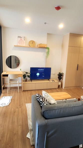 living room of The Line Vibe เดอะ ไลน์ ไวบ์