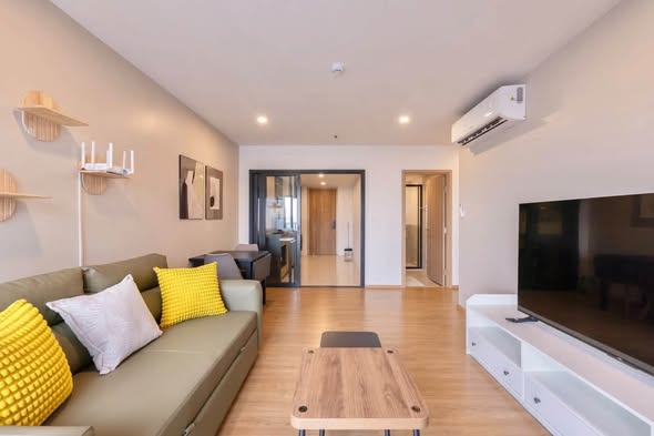 living room of The Line Vibe เดอะ ไลน์ ไวบ์