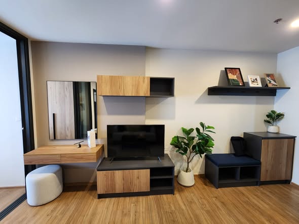 living room and room interior of The Line Vibe เดอะ ไลน์ ไวบ์