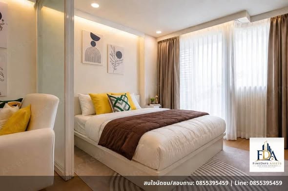 bedroom of The Link Sukhumvit64