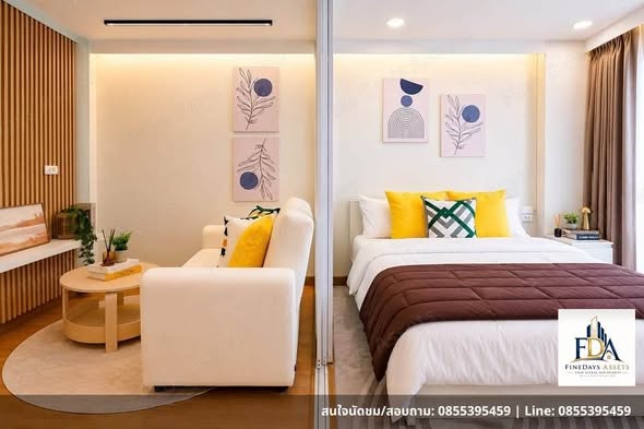 bedroom of The Link Sukhumvit64