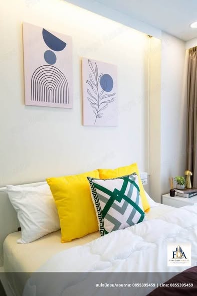 bedroom of The Link Sukhumvit64