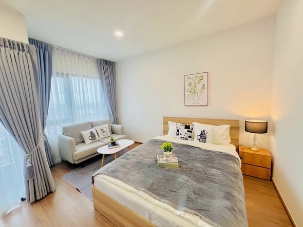 bedroom of The LIVIN Phetkasem