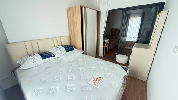 bedroom of The Livin Ramkhamhaeng : เดอะ ลิฟวิ่น รามคำแหง