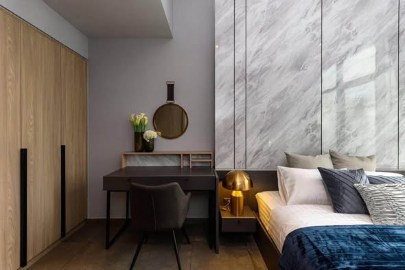 bedroom of The Lofts Asoke