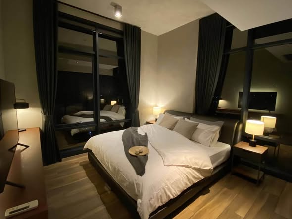 bedroom of The Lofts Asoke