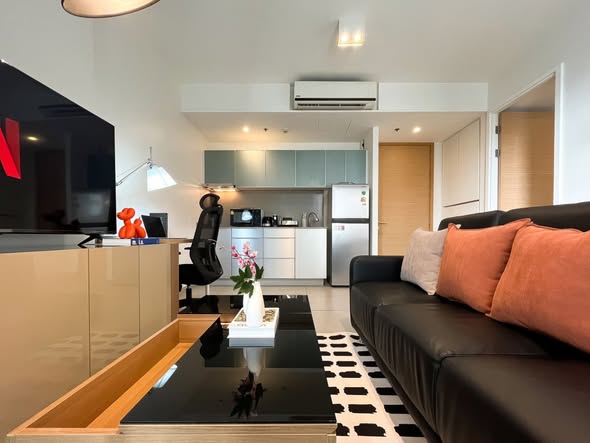 bedroom and living room of The Lofts Ekkamai