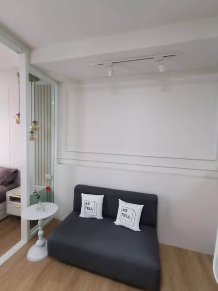 living room and bedroom of The Log 3 Condominium
