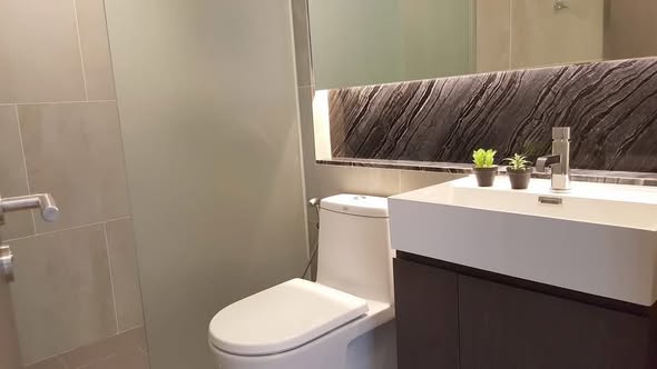 bathroom of The Lumpini 24