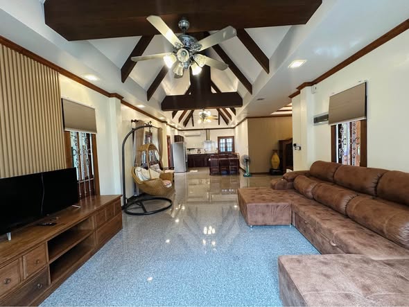 living room of The M Pool Villas Bangkok – Ekkamai