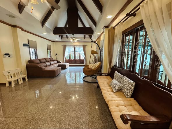living room of The M Pool Villas Bangkok – Ekkamai
