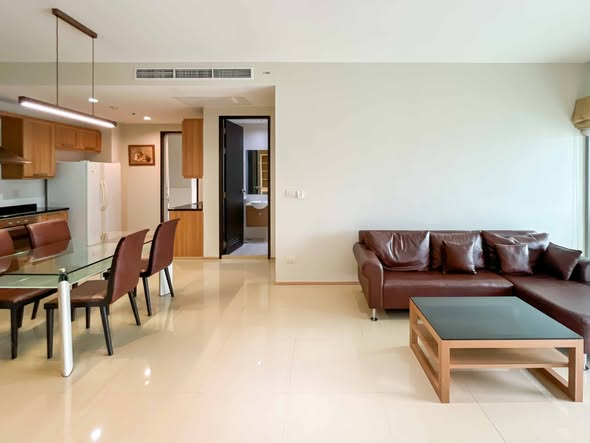 living room of The Madison
