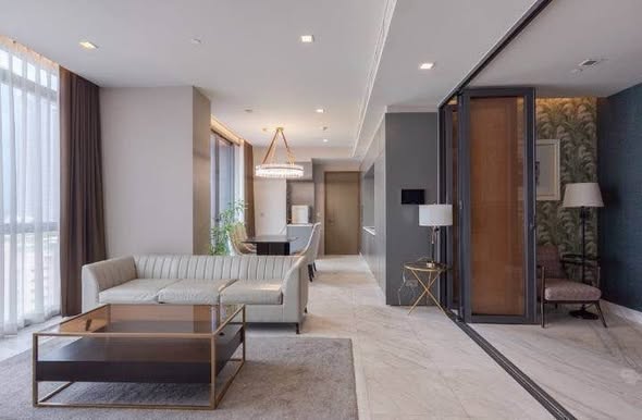 bedroom and living room and room interior of The Monument Thong Lo