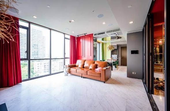 living room and room interior of The Monument Thong Lo