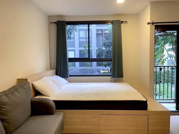 bedroom of THE MUVE Bangna