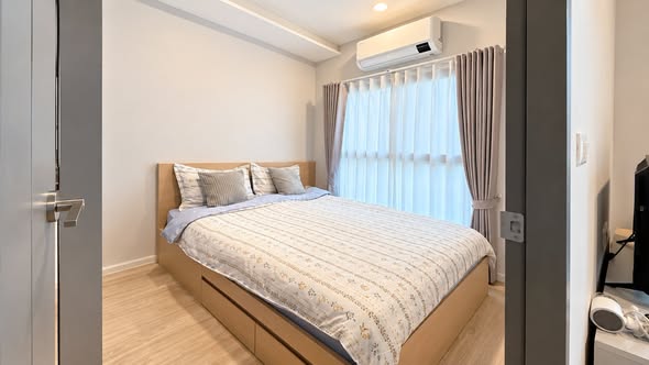 bedroom of The Next Ruamchok – City Hall