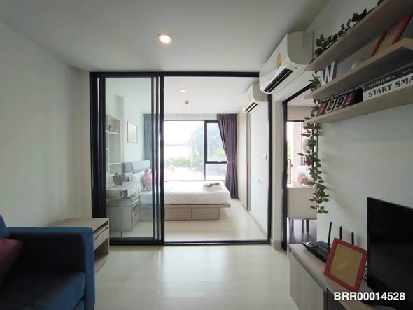 living room and bedroom and room interior of The Niche Mono Sukhumvit 50