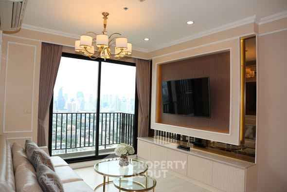 bedroom and living room of The Niche Pride Thong Lo-Phetchaburi