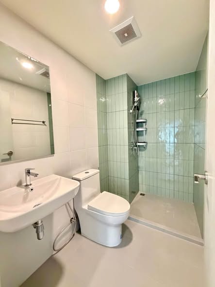 room interior and bathroom of The Origin Bangkae