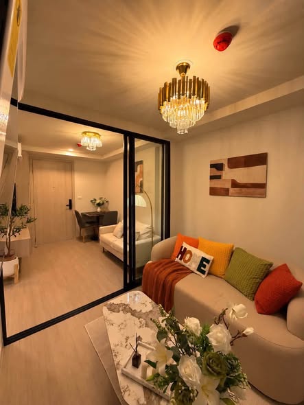 living room and bedroom of The Origin Kathu – Patong