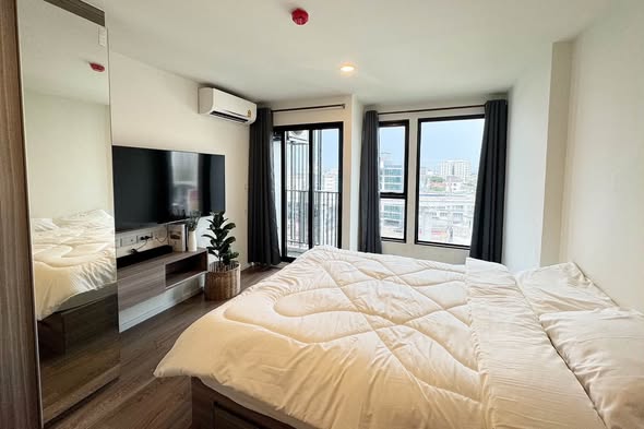 bedroom of The Origin Ramintra 83 Station