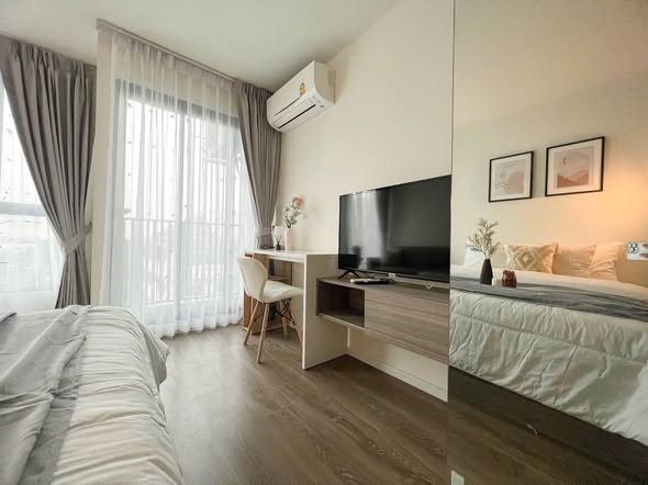 bedroom of The Origin Ramintra 83 Station