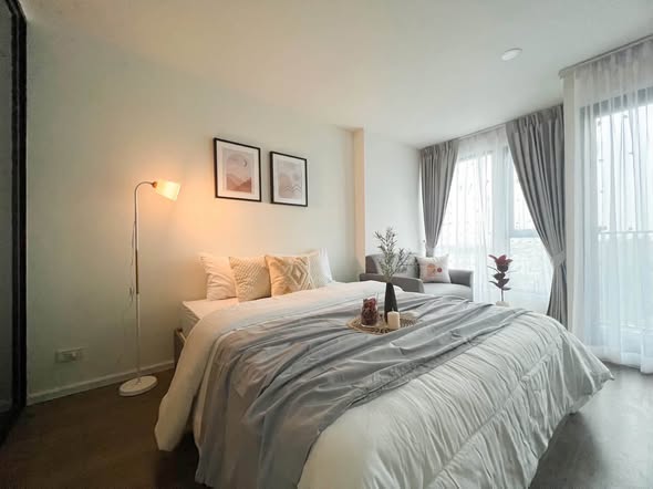 bedroom of The Origin Ramintra 83 Station