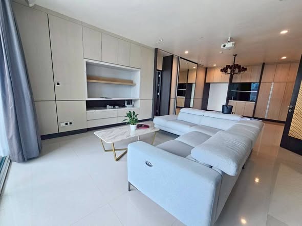 living room and bedroom of The Park Chidlom
