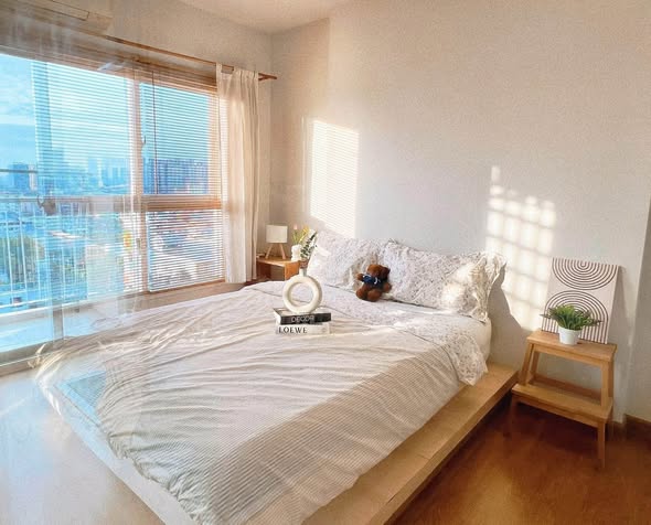 bedroom of The Parkland Ratchada-Wongsawang