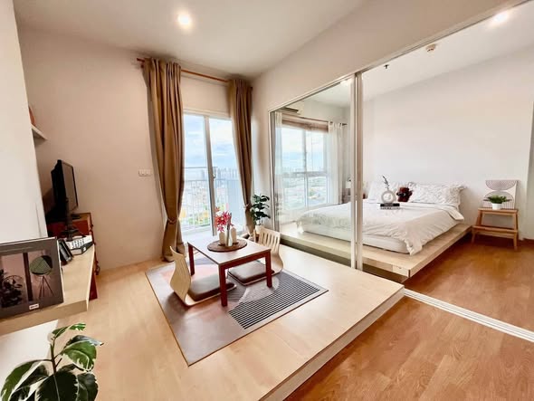 bedroom of The Parkland Ratchada-Wongsawang