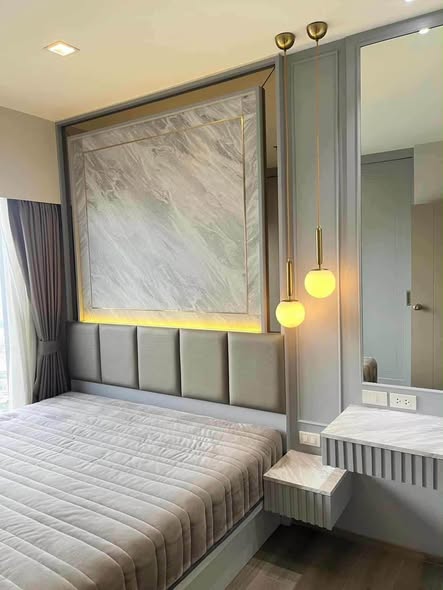 bedroom of The Politan Aqua