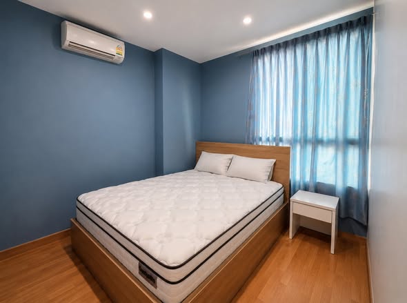 bedroom of The President Condo Sukhumvit 81