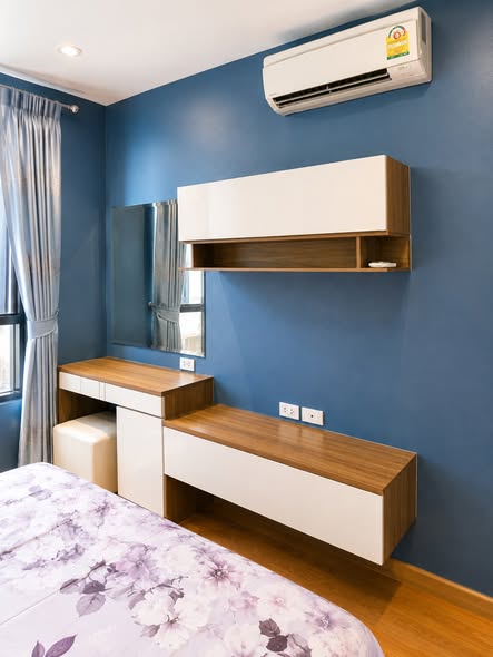 bedroom of The President Condo Sukhumvit 81