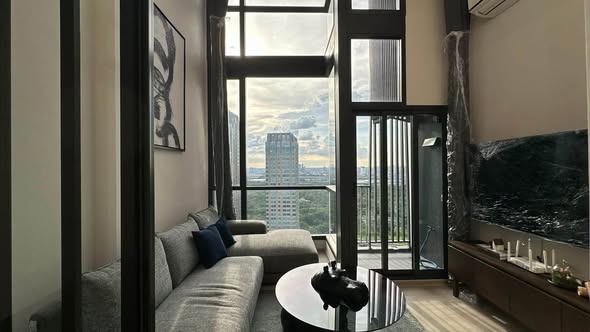 living room of The Privacy Jatujak