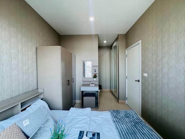 bedroom of The Privacy Tiwanon เดอะ ไพรเวซี ติวานนท์