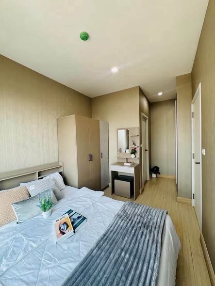bedroom of The Privacy Tiwanon เดอะ ไพรเวซี ติวานนท์