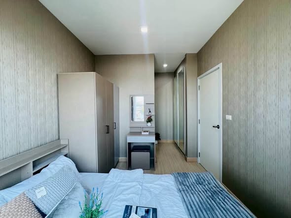 bedroom of The Privacy Tiwanon เดอะ ไพรเวซี ติวานนท์
